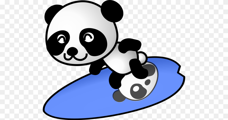 Surfer Panda Clip Arts For Web, Water, Nature, Outdoors, Sea Free Png