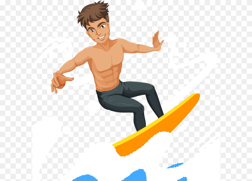 Surfer Surfing, Water, Sea Waves, Sea, Nature Free Png