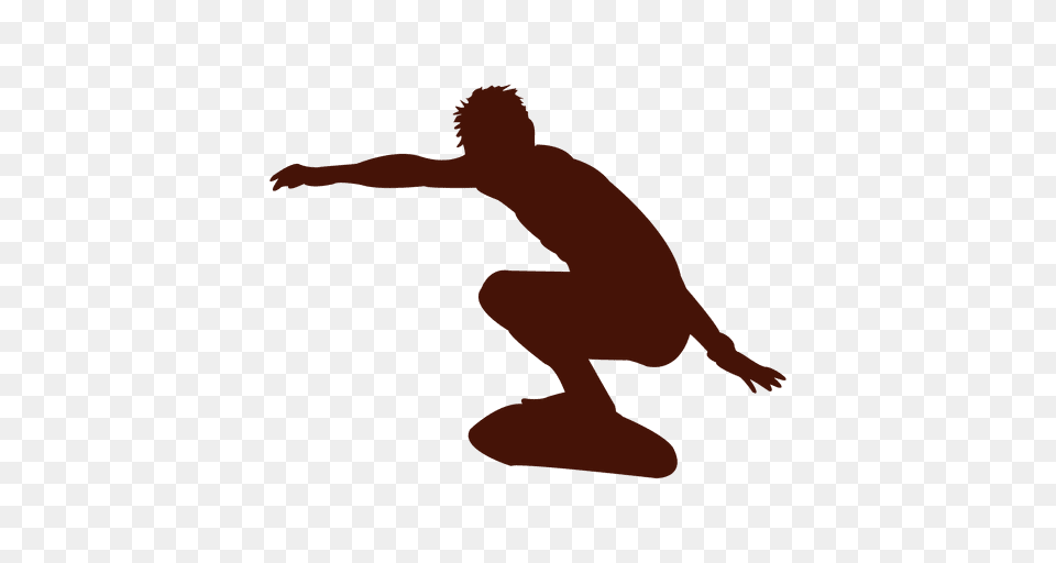 Surfing Board Squat, Person, Kneeling Png Image