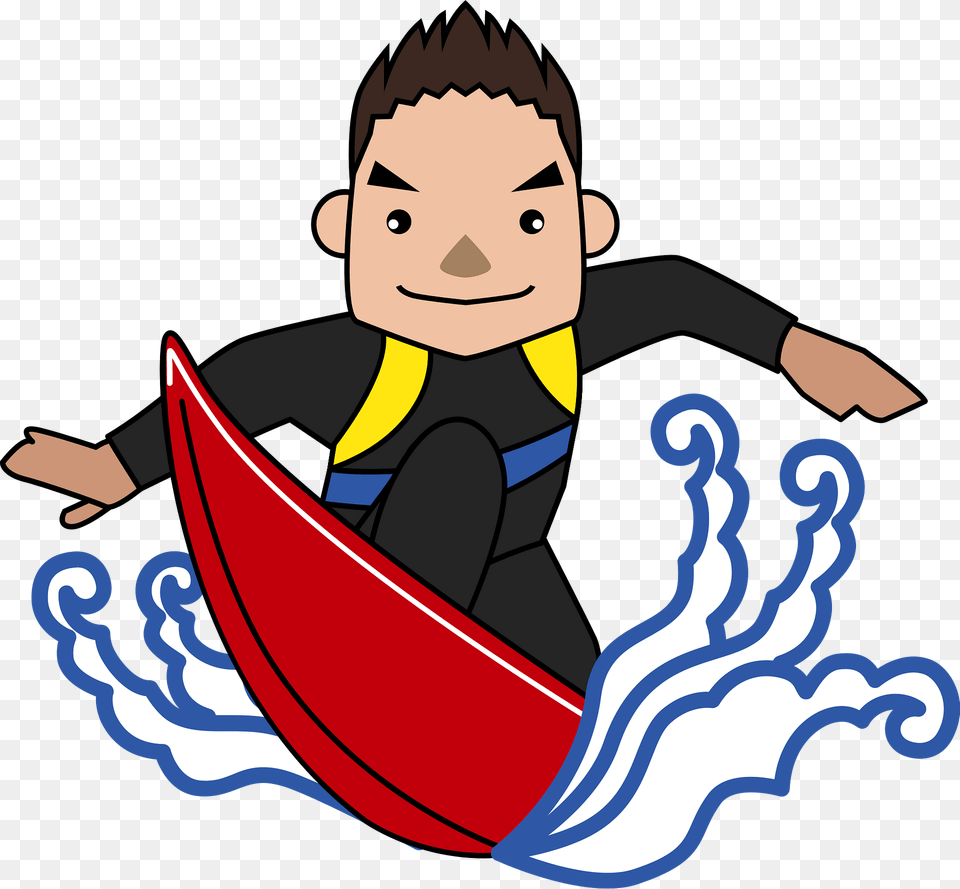 Surfing Man Clipart, Water, Sea Waves, Sea, Nature Free Png
