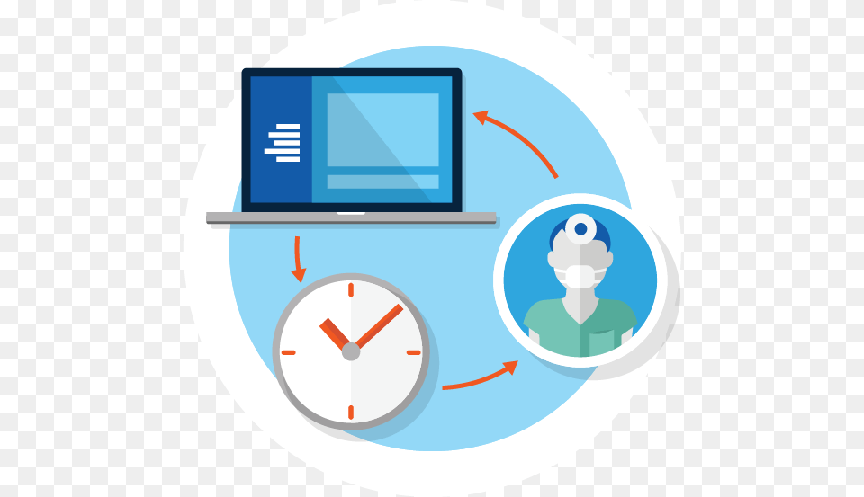 Surg It Surgery Scheduling Software, Person, Pc, Electronics, Computer Png Image