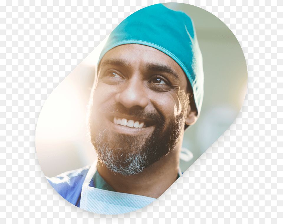 Surgeon Smiling, Adult, Man, Male, Head Png
