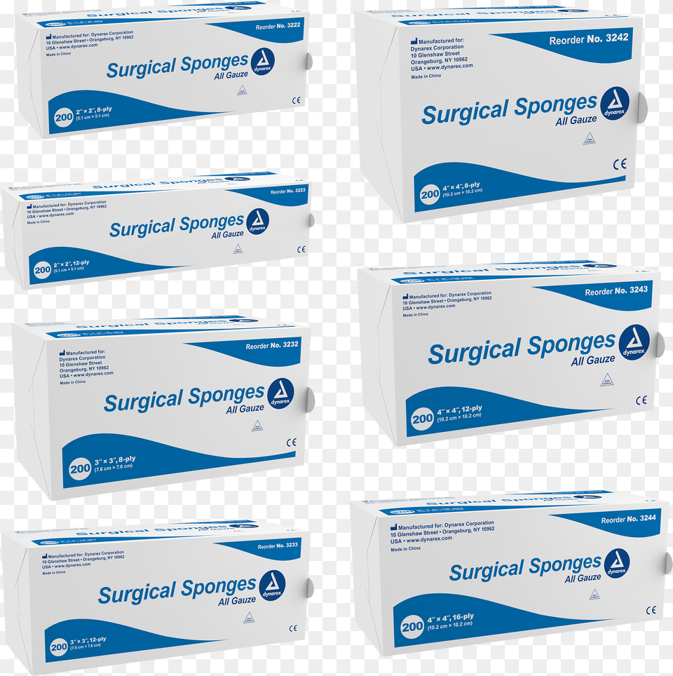 Surgical Gauze Sponge 2 X Packaging And Labeling Png