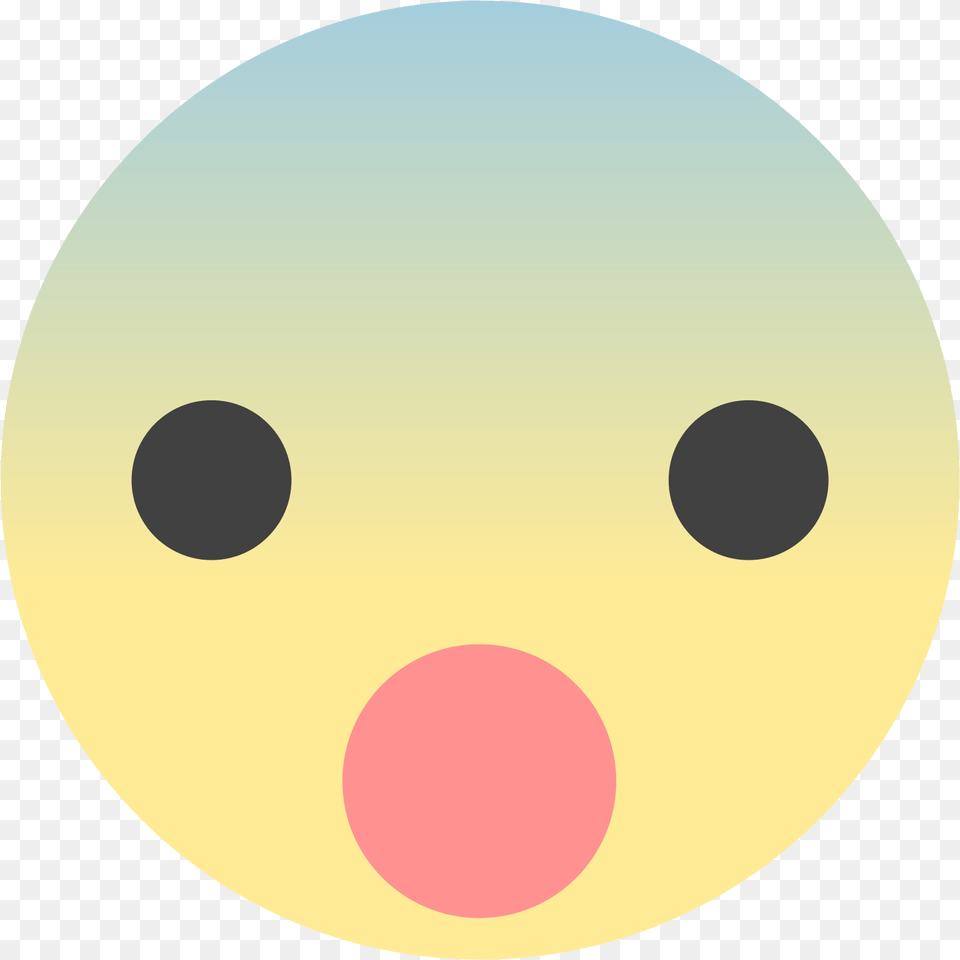 Surprise Clipart Surprised Face Circle, Sphere, Astronomy, Moon, Nature Png