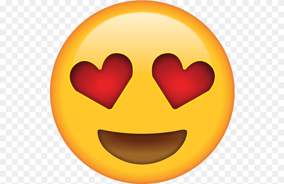 Surprise Emoji Picture Heart Eyes Emoji, Logo Free Png Download