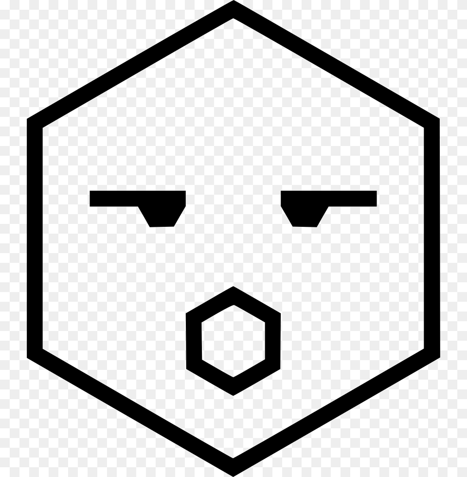 Surprised Avatar Bored Icon, Sign, Symbol Free Png