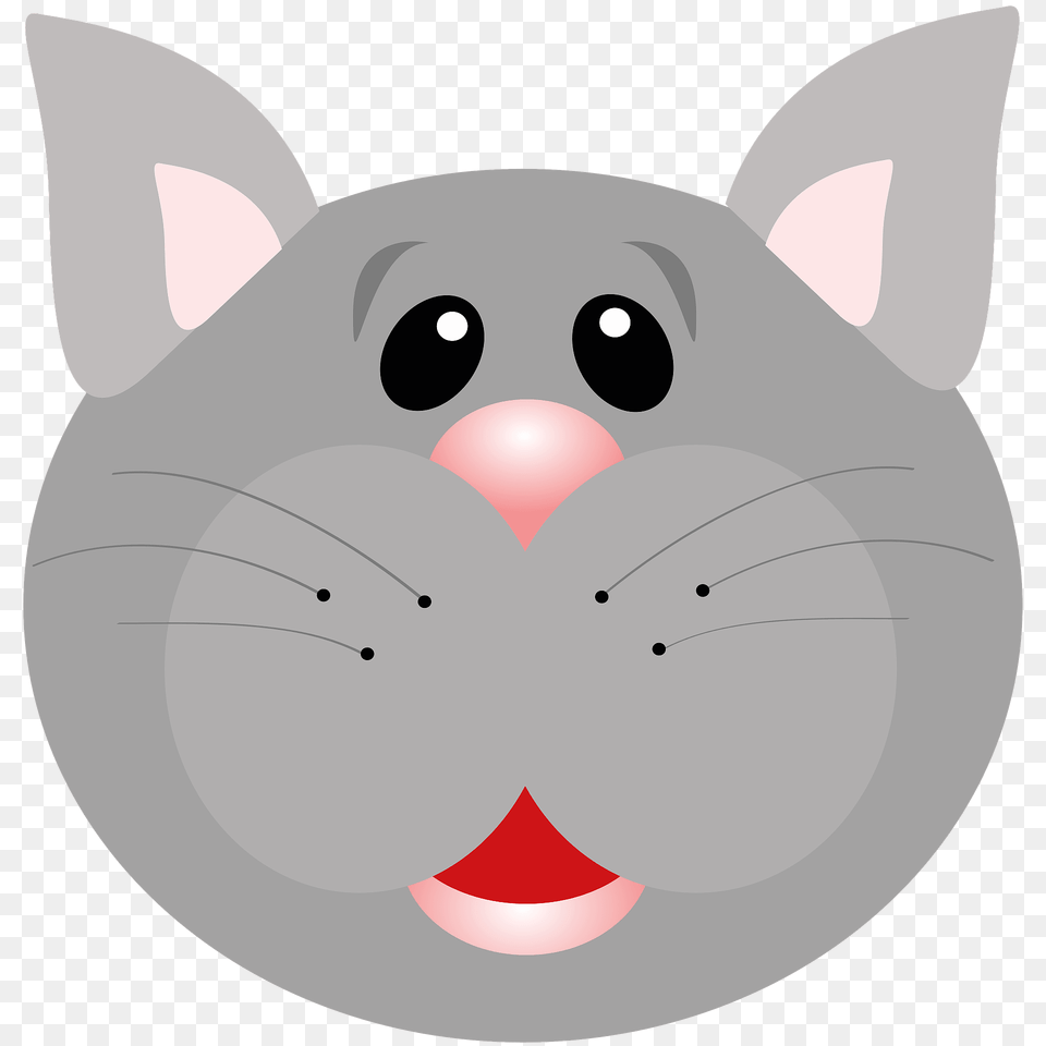 Surprised Cat Face Clipart, Animal, Mammal, Fish, Sea Life Free Transparent Png