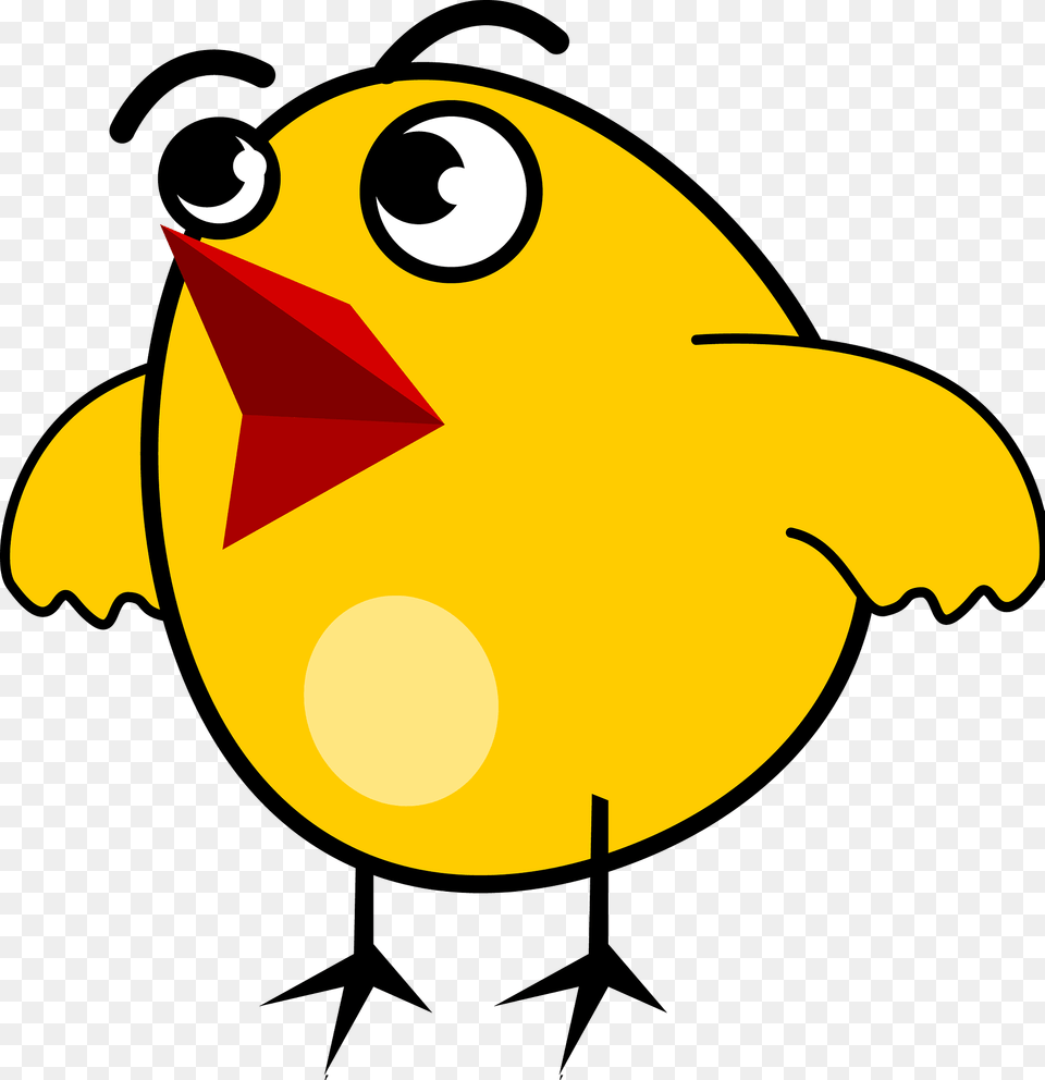 Surprised Chick Clipart, Animal, Beak, Bird, Fish Free Png Download