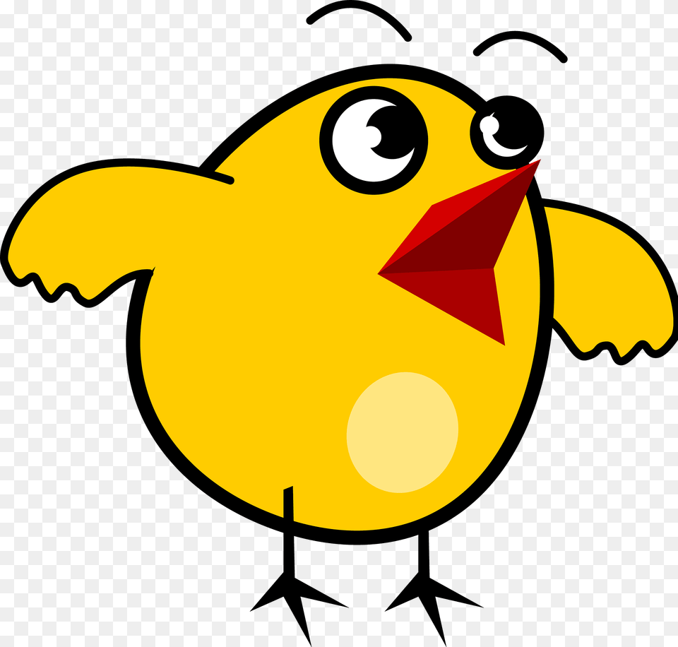 Surprised Chick Clipart, Animal, Beak, Bird Free Transparent Png