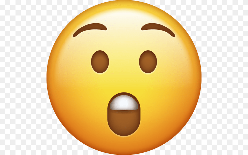 Surprised Emoji, Sphere, Sport, Ball, Bowling Free Png Download