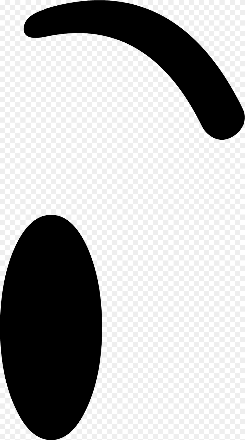 Surprised Eye Bfdi Eyes Background, Gray Free Transparent Png