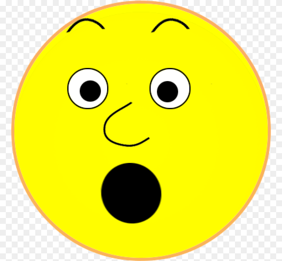 Surprised Face Clipart Silly Surprised Face Clipart Shock Smiley With Black Background Free Png