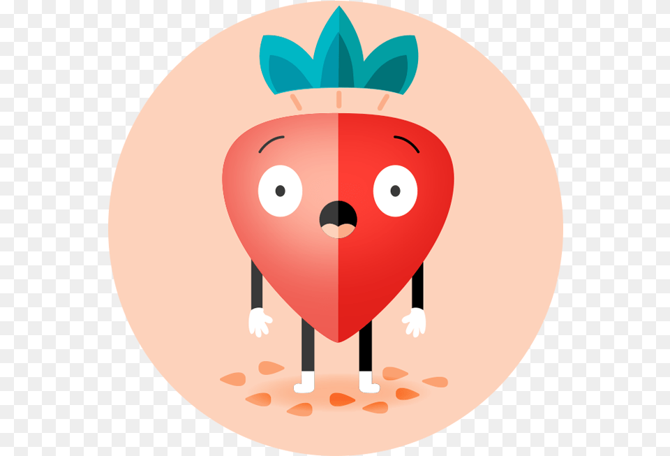 Surprised Illustration, Berry, Food, Fruit, Plant Png Image