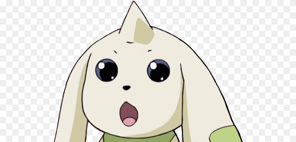 Surprised Terriermon, Adult, Male, Man, Person Free Png Download