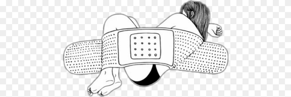 Surreal Black And White Illustrations, First Aid, Bandage, Appliance, Blow Dryer Free Transparent Png
