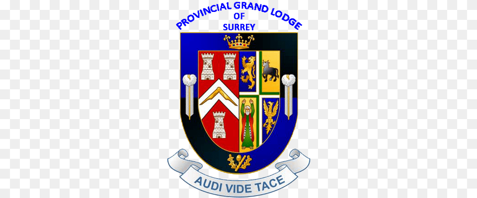 Surrey Masons Provincial Grand Lodge Of Surrey, Armor, Emblem, Symbol, Badge Free Png