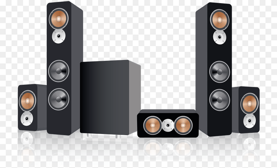 Surround Sound Speakers Best Home Theater Systems, Electronics, Speaker, Home Theater Png Image