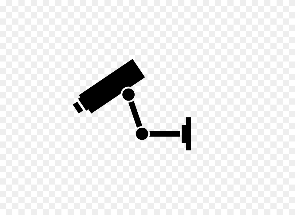 Surveillance Camera Clipart, Gray Free Png