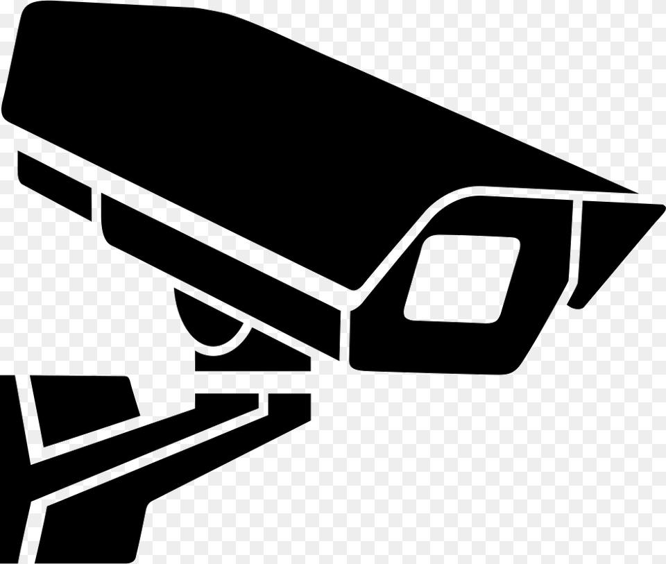 Surveillance Camera Svg Icon Cctv Camera Logo, Stencil Free Transparent Png