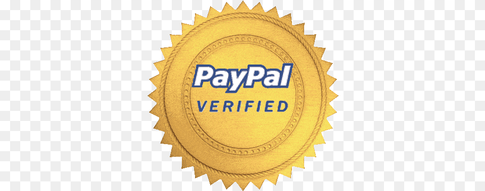 Surveys Verified Paypal Secure, Badge, Gold, Logo, Symbol Free Png