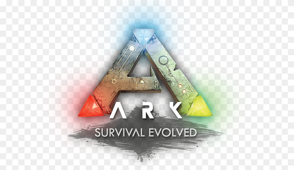 Survival Evolved Est Prestes A Chegar Ark Survival Evolved, Triangle, Advertisement, Poster, Lighting Free Transparent Png