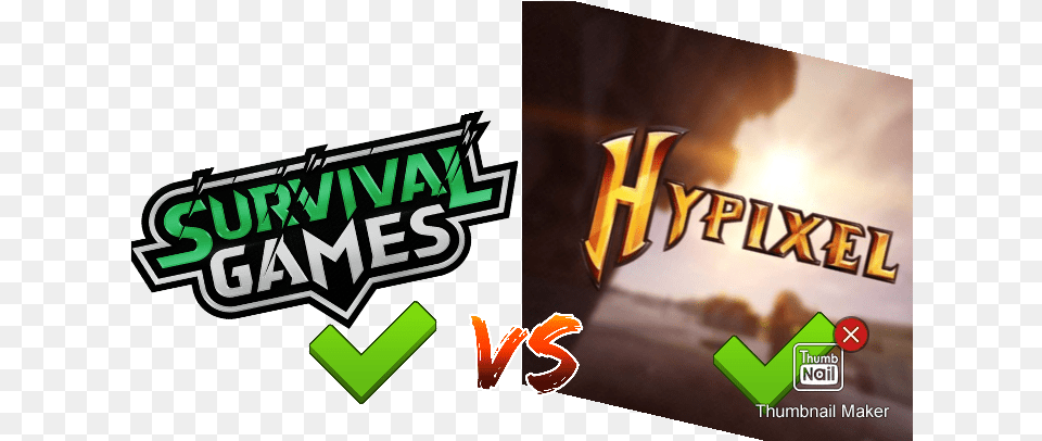 Survival Games Vs Hypixel Survivalgames Hypixel, Dynamite, Weapon Free Png Download