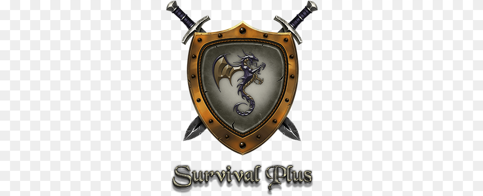 Survival Plus Wikia Illustration, Armor, Shield, Blade, Dagger Png Image