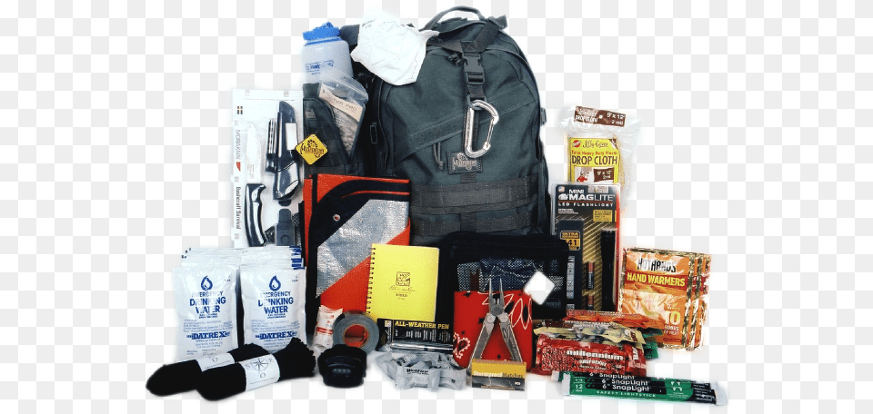 Survival Tools Emergency Survival Kit Flood, Bag, Backpack, Tape Free Png