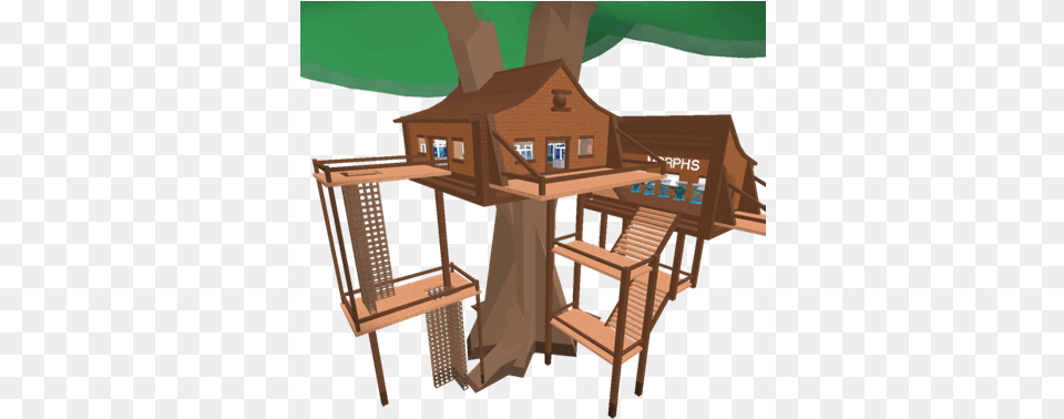 Survive The Treehouse Killers Tree House Roblox, Architecture, Building, Housing, Wood Png