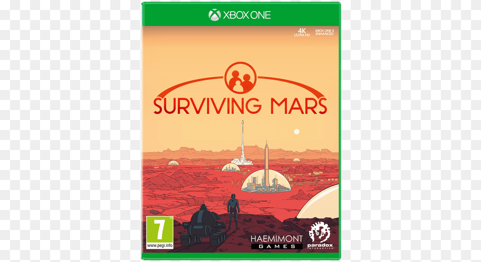 Surviving Mars Xbox One, Advertisement, Book, Poster, Publication Png