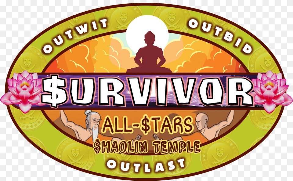 Survivor All Stars Logo Survivor Micronesia, Person, Cream, Dessert, Food Png