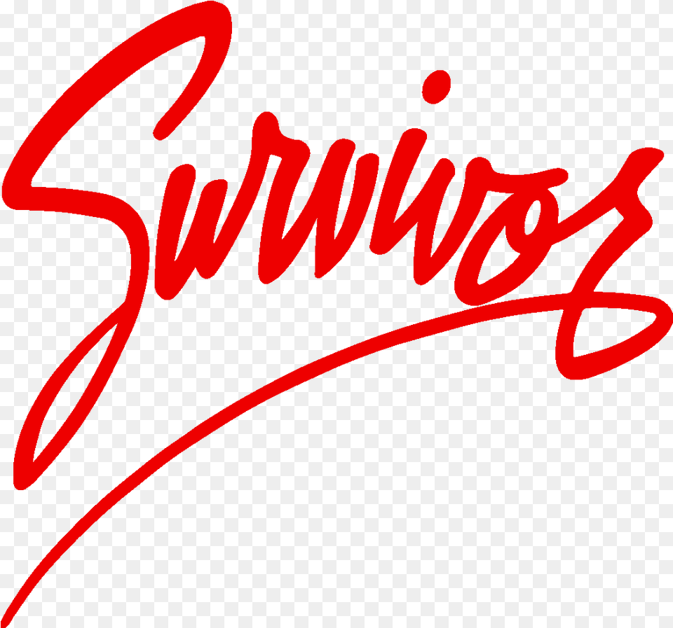 Survivor Band Logo Extended Versions The Encore Collection, Text, Handwriting, Light Png Image