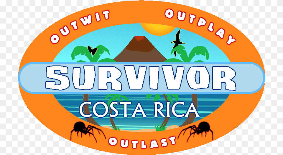 Survivor Costa Rica Logo Transparent Survivor, Animal, Bird, Outdoors, Insect Png Image