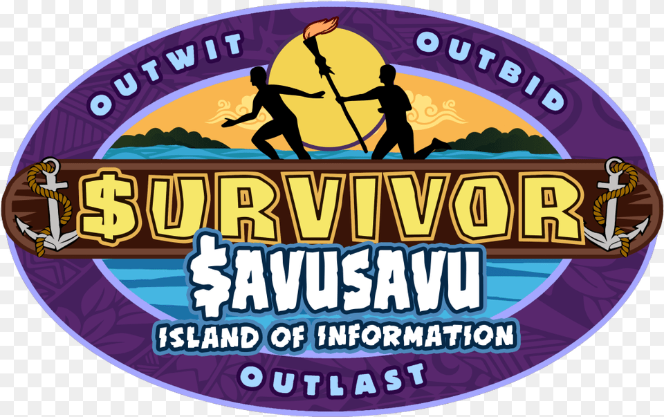 Survivor Fan Made Logo Survivor Logo Template, Adult, Male, Man, Person Png Image