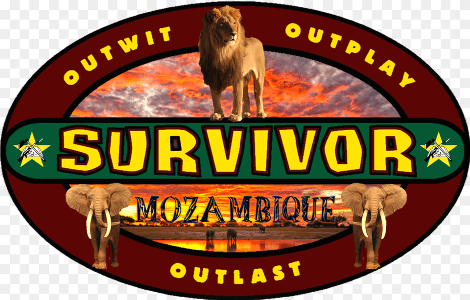 Survivor Fanon Wiki Emblem, Animal, Lion, Mammal, Wildlife Png