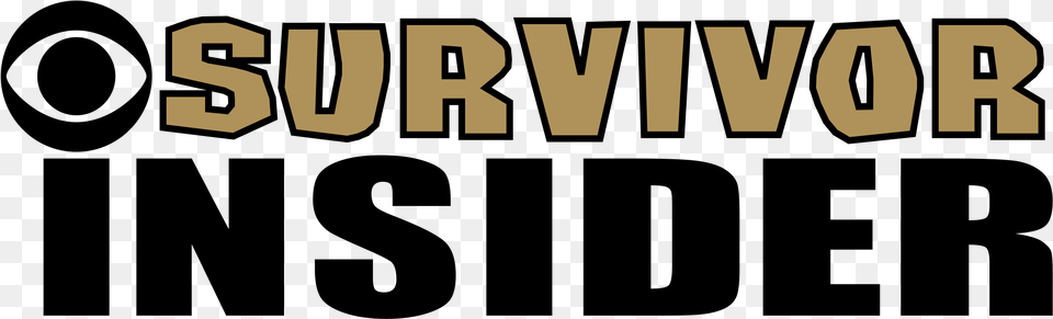 Survivor Insider Logo Transparent Vector, Text, Scoreboard Free Png Download
