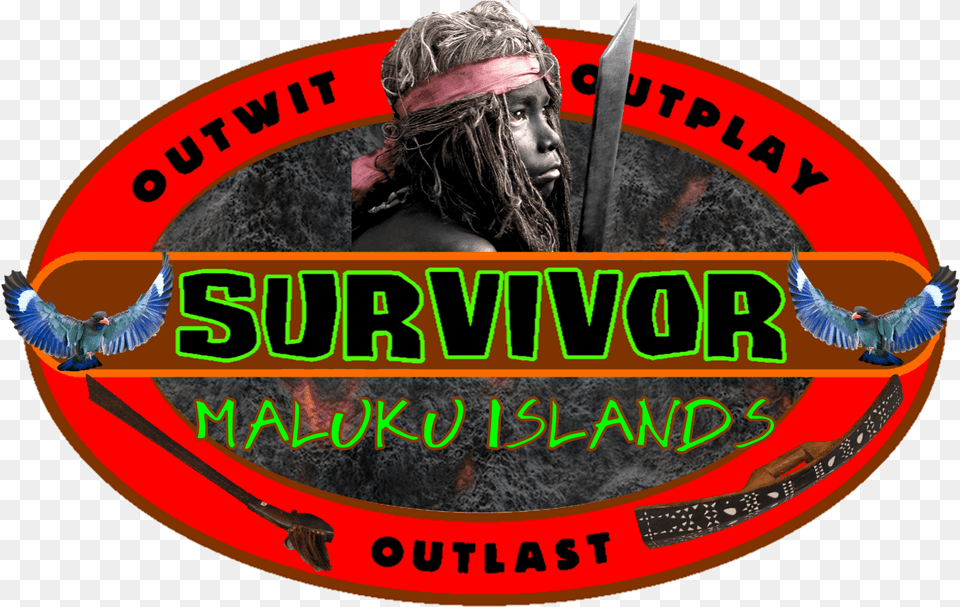 Survivor Maluku Islands Logo Australian Survivor, Adult, Female, Person, Woman Free Transparent Png