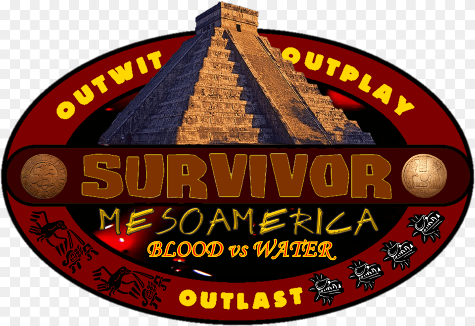 Survivor Mesoamerica Bvw Logo Chichen Itza Free Png