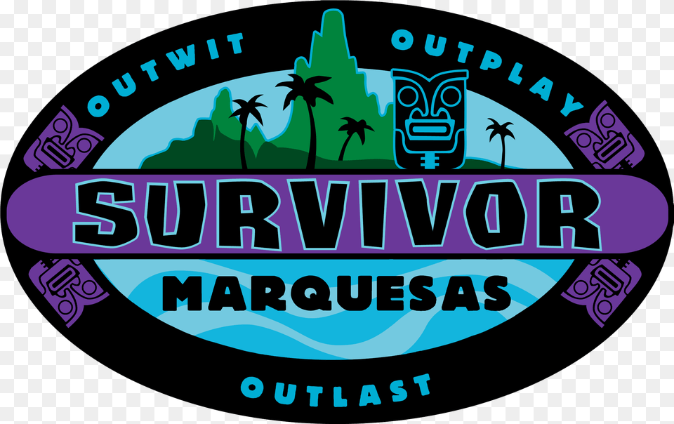 Survivor Survivor Marquesas Logo, Emblem, Symbol Free Transparent Png
