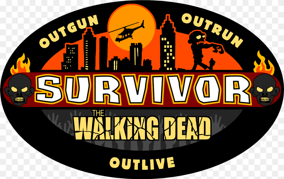 Survivor The Walking Dead, Architecture, Building, Factory, Person Free Png