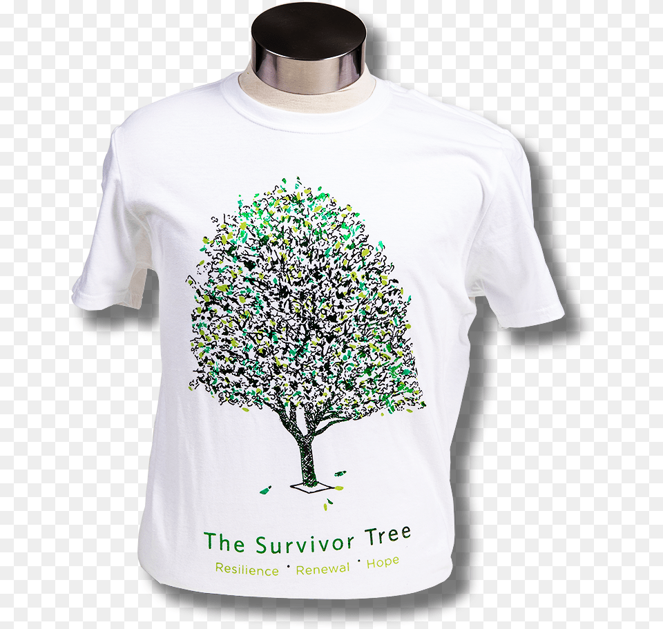 Survivor Tree T Shirt 9 11 Survivor Tree Shirt, Clothing, T-shirt, Flower, Plant Free Transparent Png