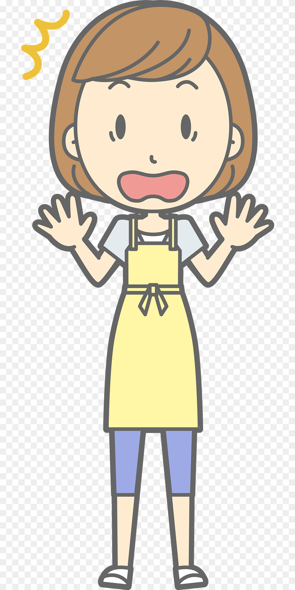 Susan Is Surprised Woman Clipart, Book, Comics, Publication, Person Free Png