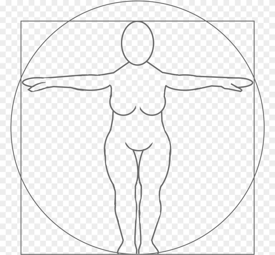 Susan Smith Logo Inspired By Leonardo Da Vinci S Vitruvian, Bow, Weapon Free Png