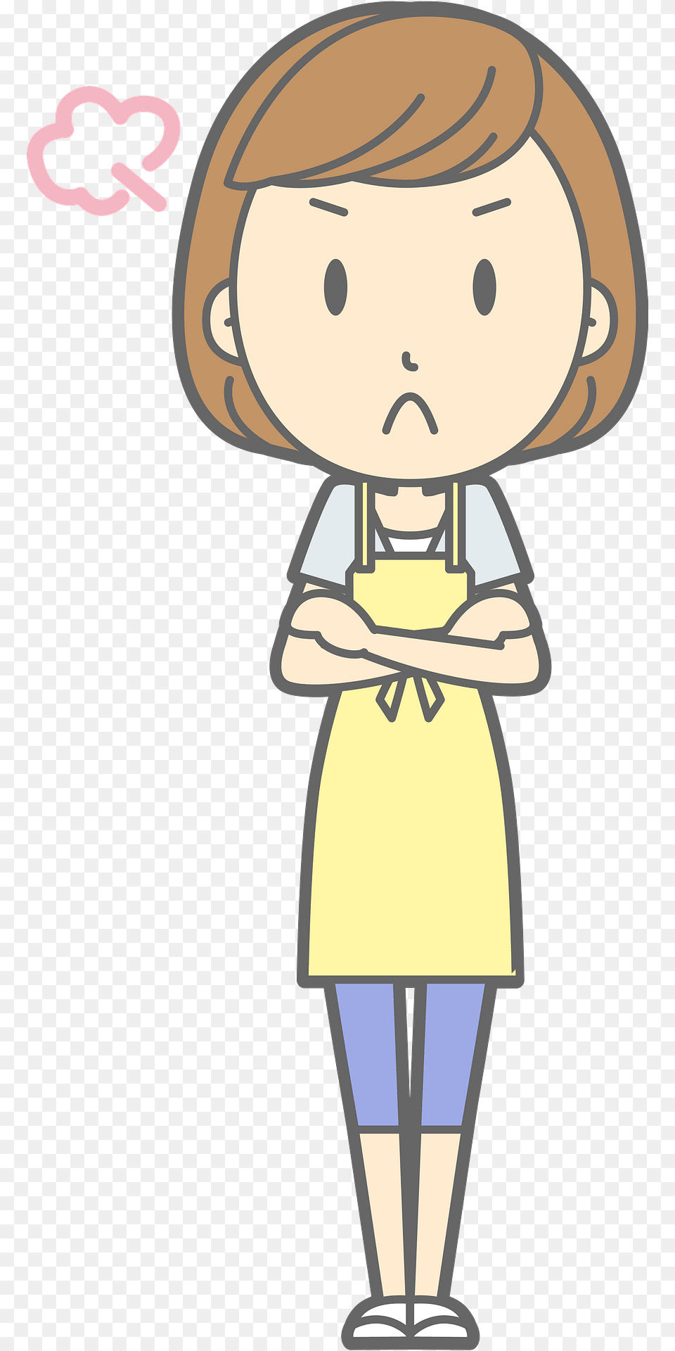 Susan Woman Is Angry Clipart, Book, Comics, Publication, Person Png Image