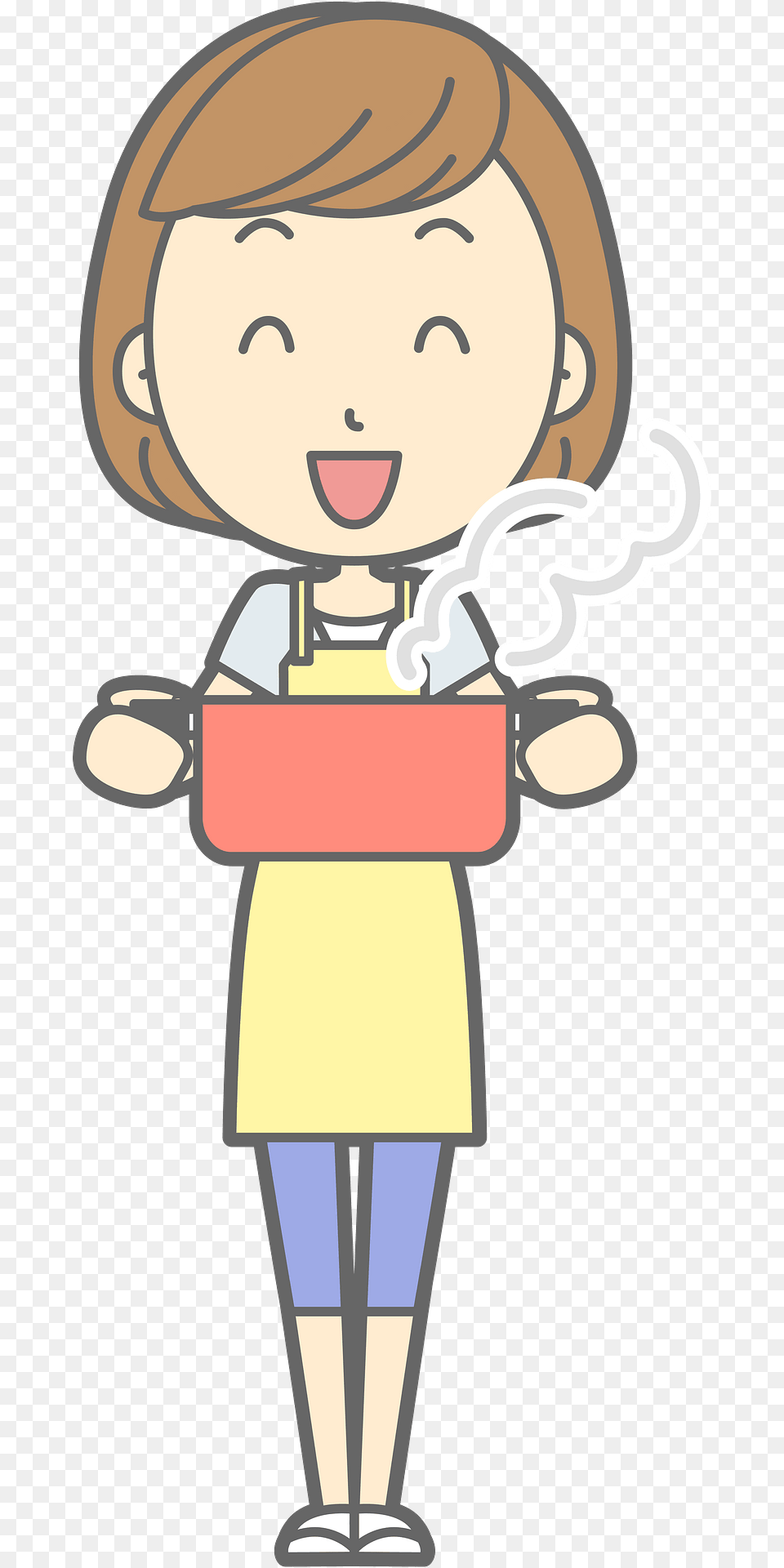 Susan Woman Is Cooking Clipart, Face, Head, Person Free Png
