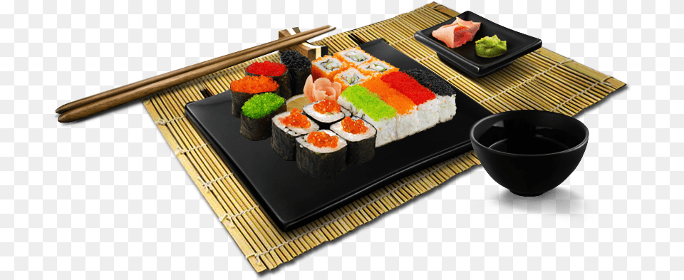 Sushi, Dish, Food, Meal, Grain Png Image