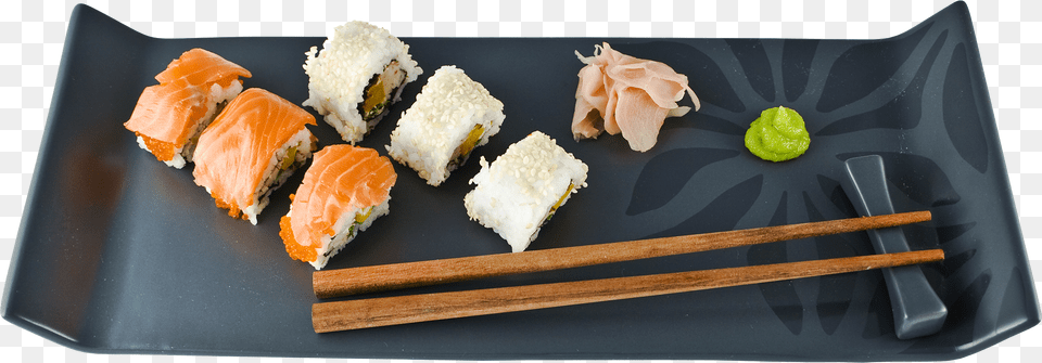 Sushi, Dish, Food, Meal, Plate Png Image