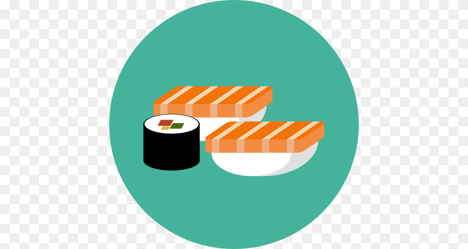 Sushi, Dish, Food, Meal, Grain Png Image