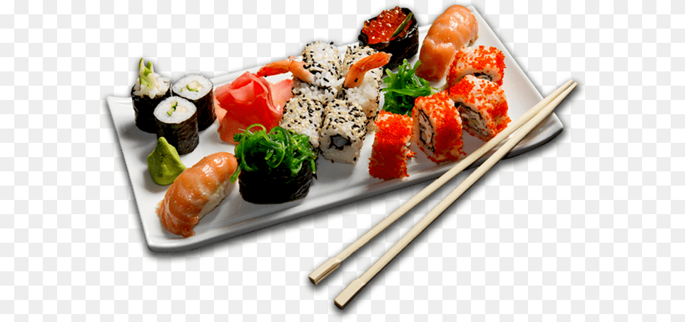 Sushi, Meal, Dish, Food, Grain Png Image