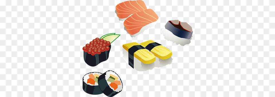 Sushi Dish, Food, Meal, Grain Free Png
